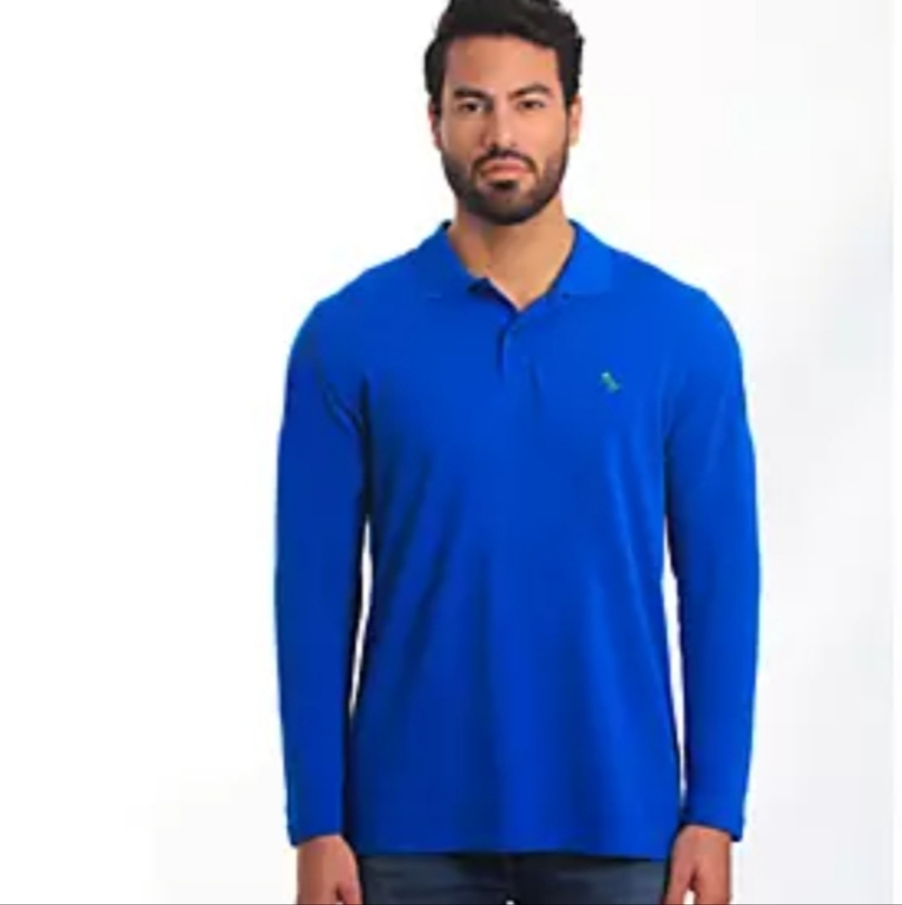 Jared Lang LS Polo